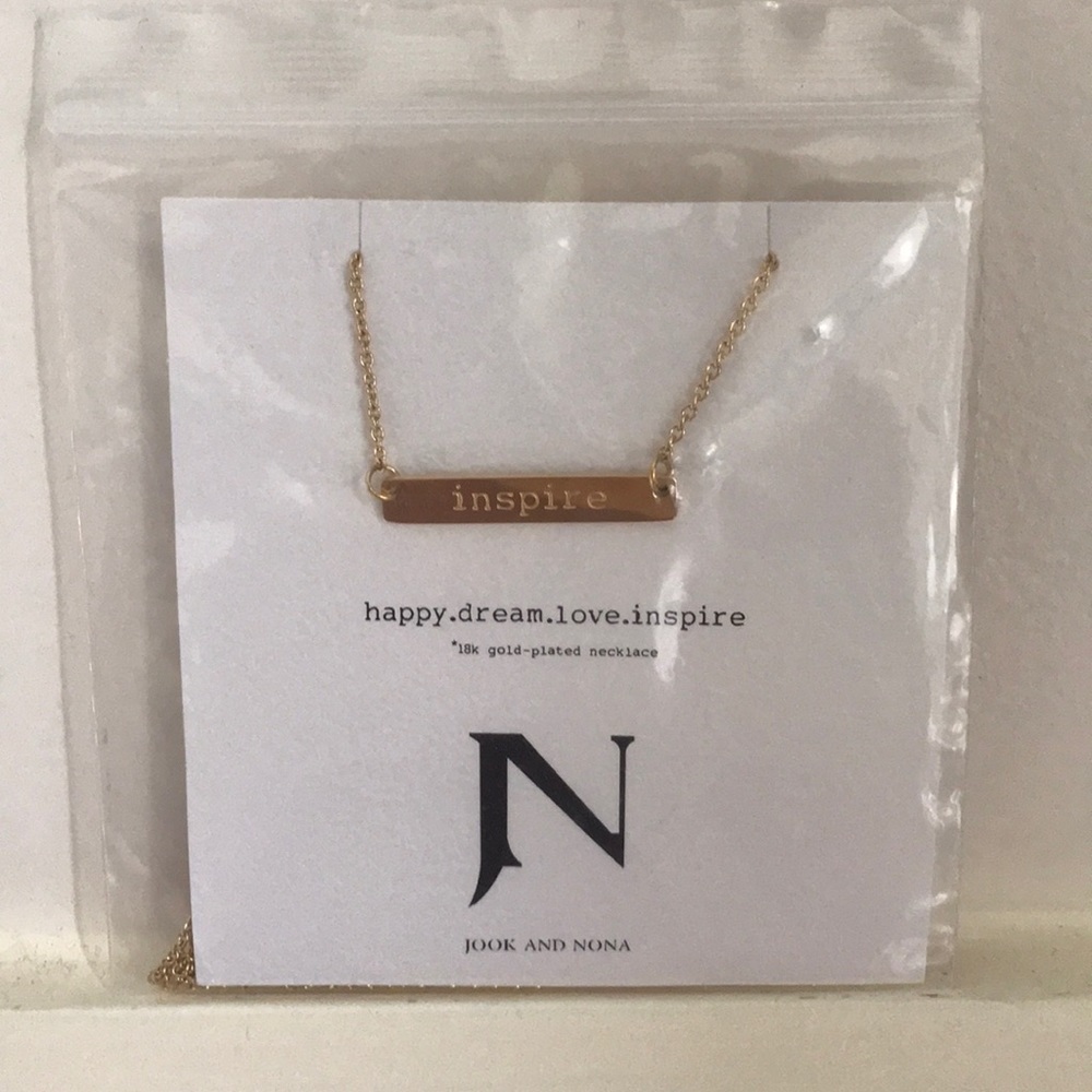 Jook and Nona inspire necklace
